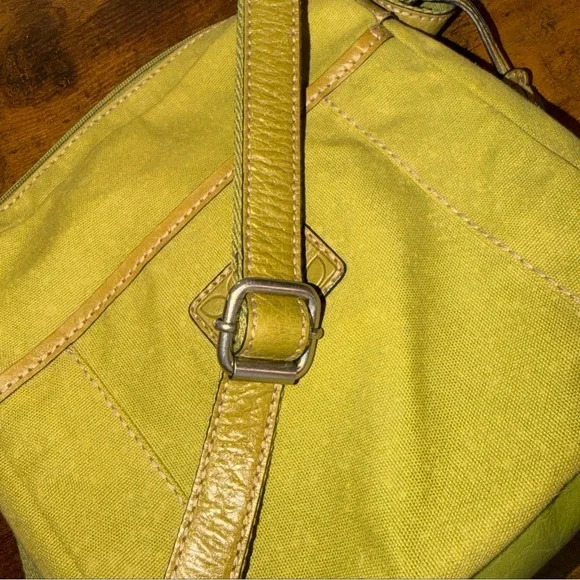 Fossil brand cross leather bag.green - Picture 10 of 10